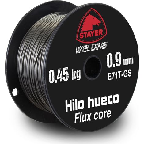 Bobina hilo hueco 1kg 0.9mm e71t-gs (1/4)