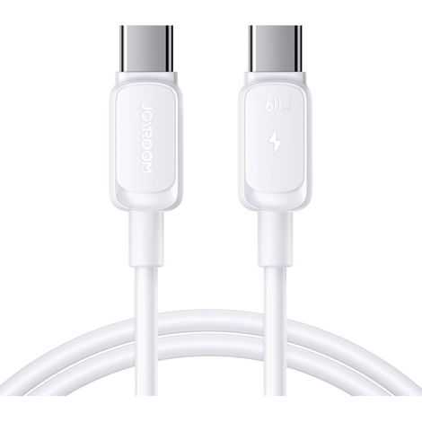 USB-C 60W 1,2m Ladekabel – Weiß (1/5)