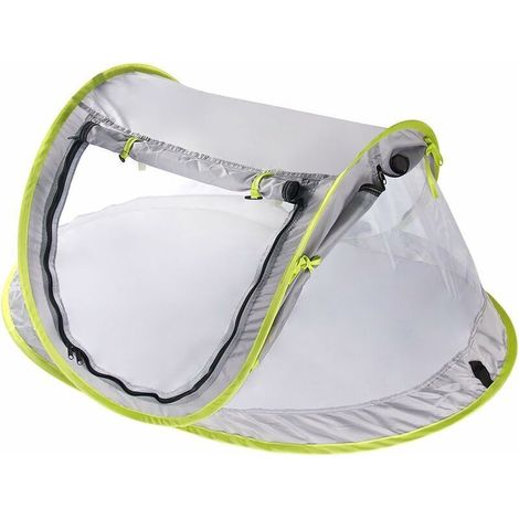 Tente de Plage Pliante et Portable pour Bébé – Moustiquaire Anti-Repos et Anti-Moustique – Idéale pour Bord de Piscine ou Vacances – Bébé 0-2 Ans