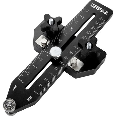 Jig mince Rip Table scié Jig Guide pour la fabrication répétitive étroite mince bande coupe outils de travail du bois Guide rapide mince Ripping (1/5)