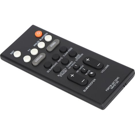 Télécommande Universelle Compatible avec Barre de Son Yamaha FSR78, VAF7640, VAH0130 (1/5)