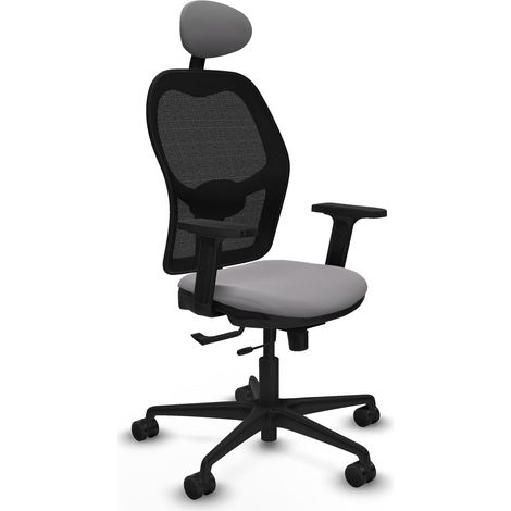 Sedia ergonomica piqueras y crespo Jorquera nero 65 mm ruote (1/2)