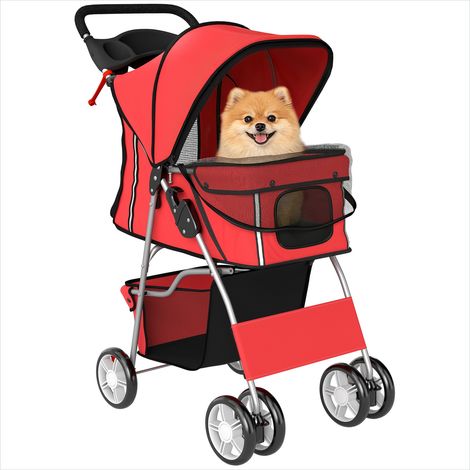Caisse de transport pour animaux Poussette pour chien et chat (1/5)