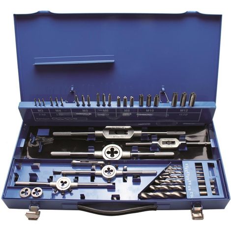 BGS TECHNIC COFFRET 3-12 mm HSS-G BULLONI IN ACCIAIO