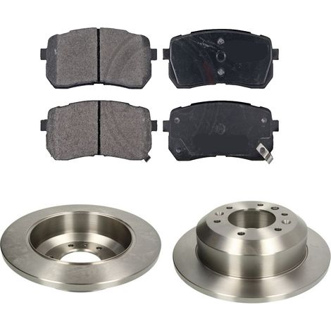 KIT PASTIGLIE E DISCHI POSTERIORI COMPATIBILE PERKIA CARNIVAL / GRAND CARNIVAL III (VQ)