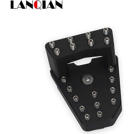 Aplicable a Scrambler 1200 X 1200XC 1200XE Tiger 900 Rally Pro 2019-2025 Extensión del pedal del freno trasero Sistema de punta de palanca de freno DualControl (negro) (1/5)