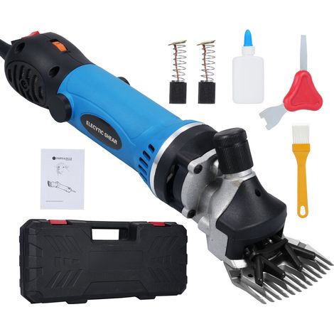 Tondeuse Electrique Mouton, 1450 W 2800 rpm Tondeuse Mouton Professionnelle 6 Vitesses RéGlables Machine De Cisaillement Electrique pour Moutons Chèvres Alpagas Et Bœufs (1/5)
