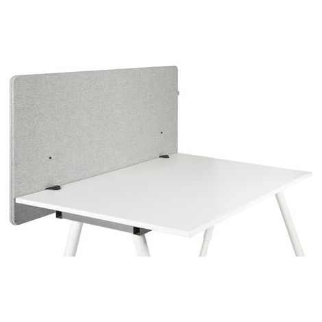 [NEUWERTIG] B-Ware Hjh Office Flexmiut D 120 120 Cm Tischtrennwand Raumteiler Schreibtisch Hellgrau