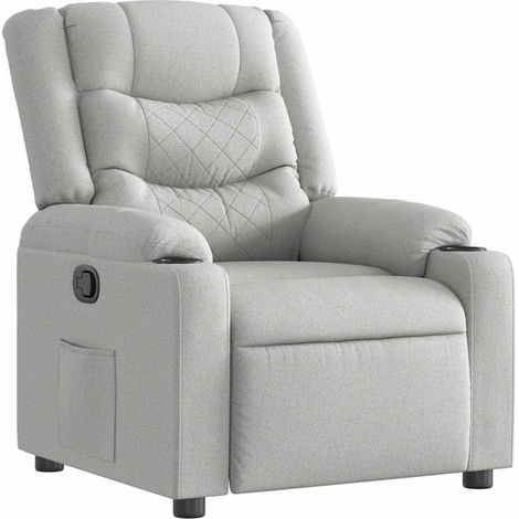 Maison Exclusive - Relaxsessel Wolkengrau Stoff