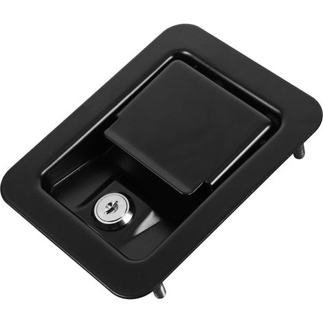 Serrure pour armoire électrique VILLCASE avec loquet à palette (1/5)