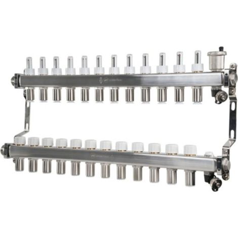 John Guest Speedfit 15mm 10 Port UFH Manifold JGUFHMAN10/4 For Efficient Heating