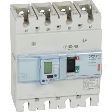 Interruttore elettronico DPX³250 potere di interruzione 36kA 400V - 4P - 250A - LEG420349