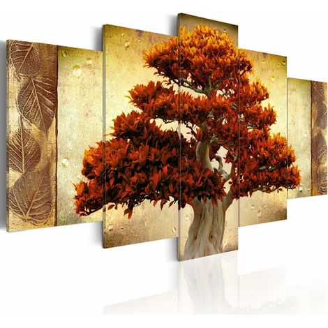Tableau symétrie de la nature - 200 x 100 cm (1/2)