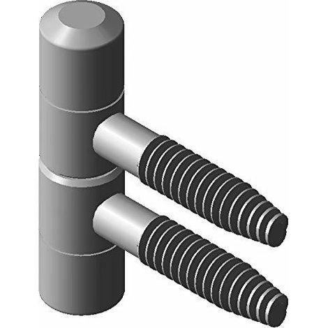 COPPIA CERNIERA ANUBA INOX 304 MM.14