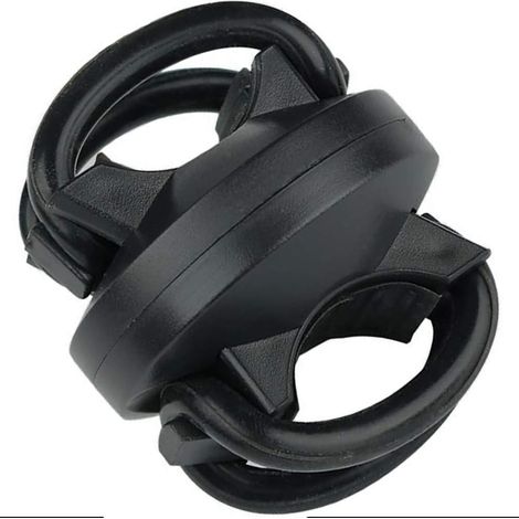 Support universel rotatif pour vélo avec anneau pour lampe torche support pour guidon et phare avant pour cycliste (1/5)