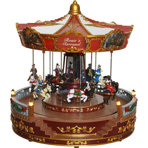 Carrusel decorativo con led 31 x 31 x 28 cm (1/4)