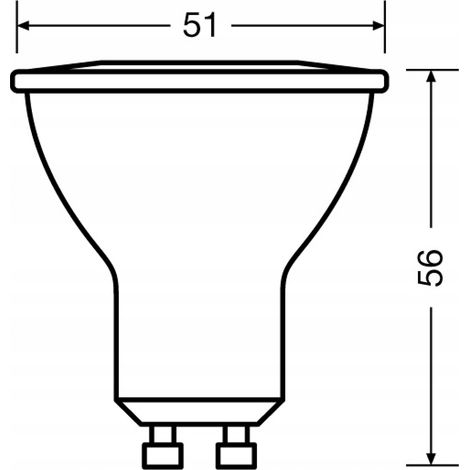Ampoule Osram par16 led 6.9W 4000K (1/3)