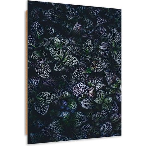 Quadro deco panel, Foglie d'inverno - 60x90