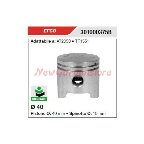 Pistone segmenti spinotto EFCO troncatore AT2050 TR1551 301000375B