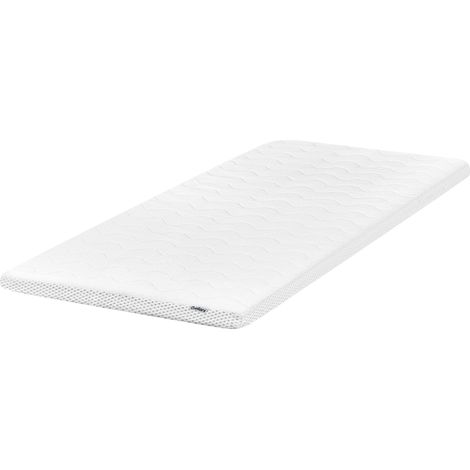 Cubrecolchón de espuma de gel 90 x 200 cm blanco Frosty (1/5)