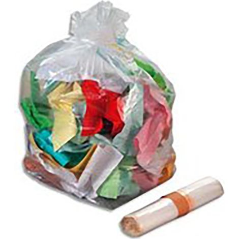 Lot de 100 sacs Bagy Green - PE 36µ - 110l - transparent