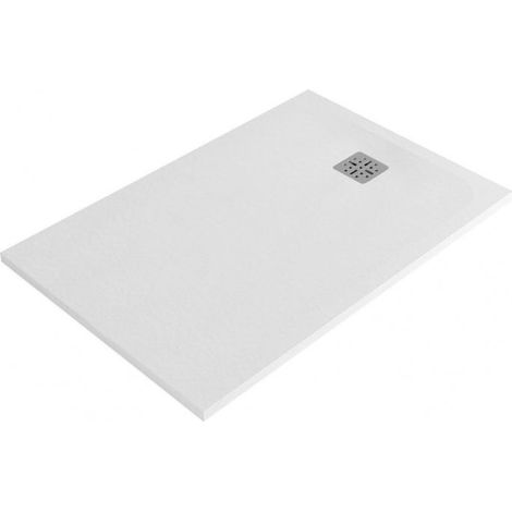 Piatto Doccia 70x150 in Mineralmarmo® - Colore: Granito Bianco (Senza Piletta)