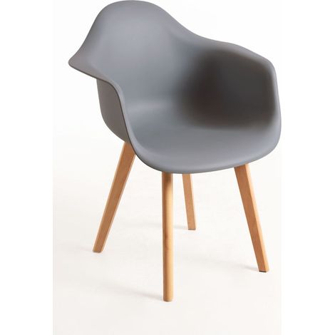 Packs Sillas Comedor - Pack 4 Sillas Belu - Gris oscuro (1/5)