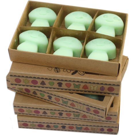 Coffret cadeau de 6 cires fondantes - Réglisse- Vendu par 1 (1/2)