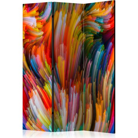 Paravento - Rainbow Waves [Room Dividers] - 135x172 (1/4)