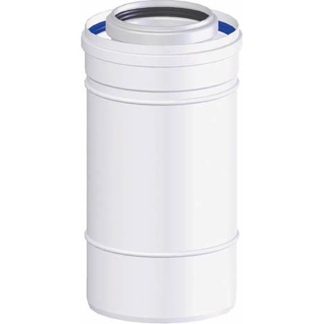 Conduit concentrique polypropylène TEN - Diamètre 80/125 - Longueur 250 mm