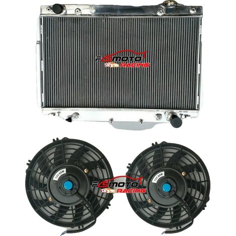 Radiador de aluminio, tamaño del núcleo 16 3/4" x 28 5/8", tamaño total 22 3/8" x 31 3/4", compatibilidad: SUV de lujo 96-97, vehículo todoterreno 93-97 (1/5)