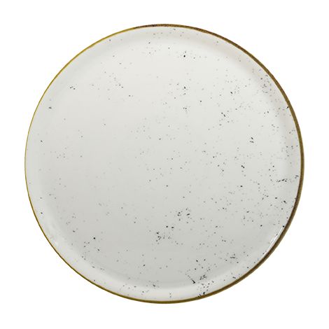 Saturnia Collezione Stains Piatto Piano D 28 Cm H 2,5 Cm Porcellana Siviglia Decorata