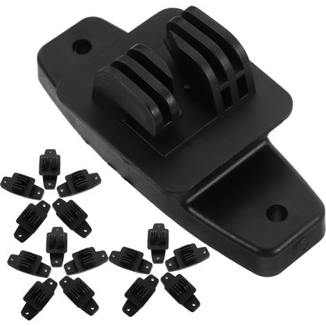 Isolateurs De Clôture Électrique 50 Pcs pour Clôtures Agricoles, Accessoires Polypropylène Léger, Isolation Solide pour Ferme Et Élevage, Résistants à La Pluie L'Usure (1/5)