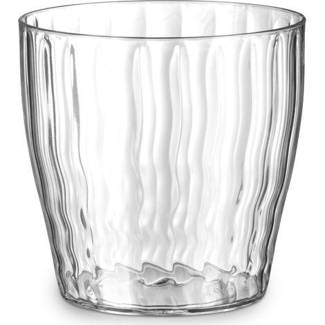 VASO ROTONDO INDOOR B-LIVING TRASPARENTE 17CM