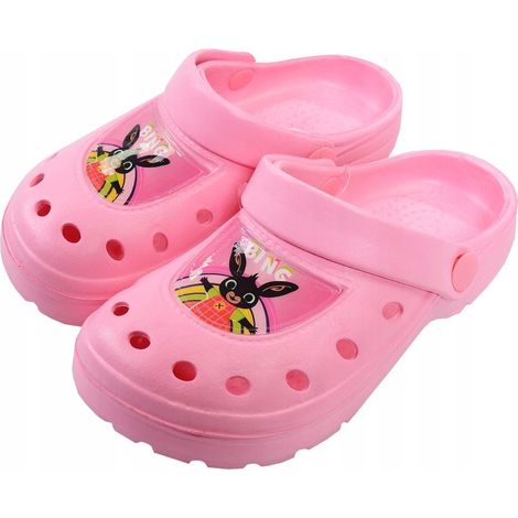 BING RABBIT GARTEN-FLIP-FLOPS, leicht, bequem, ROSA 28/29 D074A