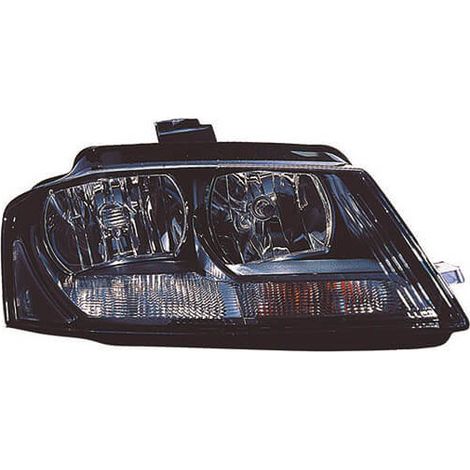 Phare avant droit H7/H7 fond noir Audi A3 et A3 Sportback 8P phase 3 2008-2012
