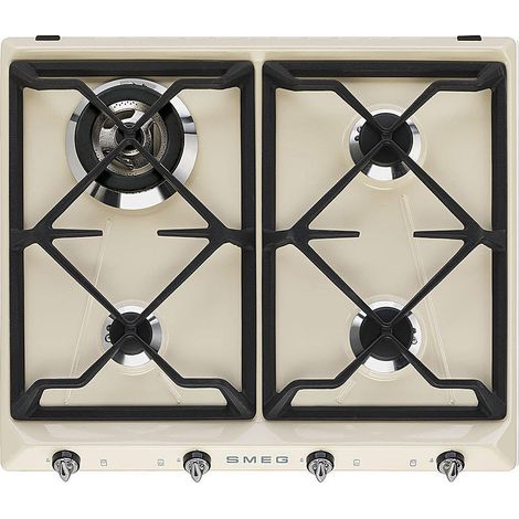 Piano cottura Smeg sr964pgh gas 4 fuochi 60 cm (1/4)