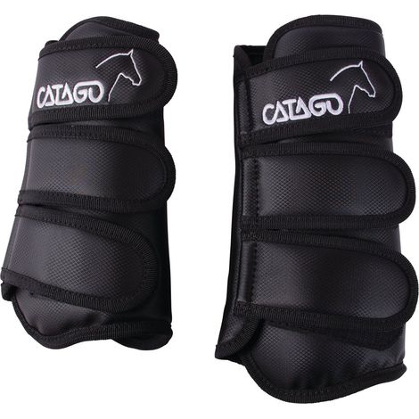 CATAGO Dressurgamaschen - schwarz - Pony (1/2)