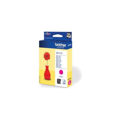 LC-121M cartucho de tinta 1 pieza(s) Original Magenta (1/5)