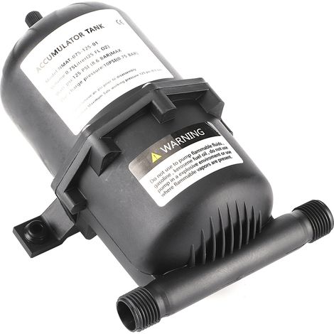 Réservoir à diaphragme 0.75 L 125 PSI pour pompe à eau marine, camping-car, bateau, étanche (1/4)