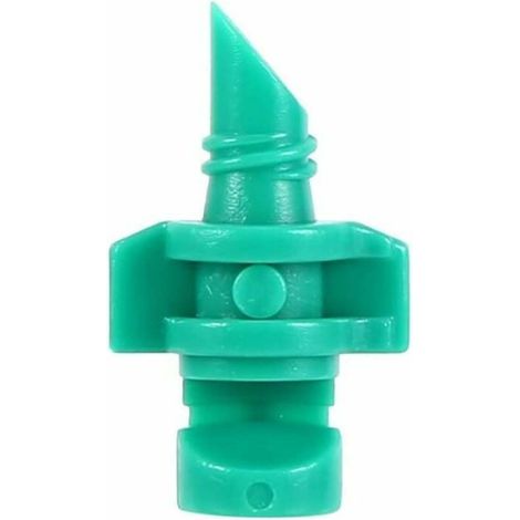 Lot de 50 micro-asperseurs atomiseurs réfractifs – Buse de pulvérisation verte à 180°, irrigation efficace, brumisation fine, économie d'eau, idéal pour les jardins et l'agriculture (1/5)