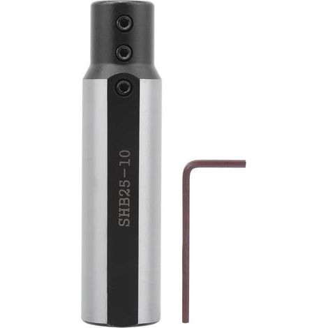 SHB25-10 Hartmetall-Bohrstange für Drehmaschinen, Innendrehwerkzeug für kleine Bohrungen, Φ10mm Bohrung (1/5)