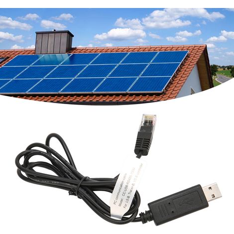 Câble USB vers RS485 1,5 m pour PC, Connexion Solaire, Portable en Laiton, Câble de Communication (1/5)