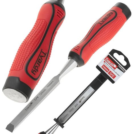 Cincel plano de carpintero de 14 mm CrV (10/60) (1/4)