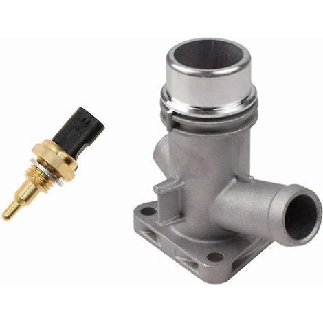Raccord de durite de liquide de refroidissement moteur en aluminium avec capteur, compatible avec B58 F22 F23 F30 F31 F32 F33 (réf. 11118619408 13627580635)