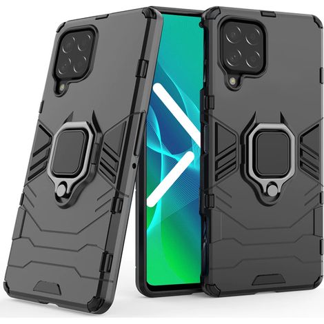 Étui pour Samsung Galaxy M53 5G, anneau de support, noir (1/5)