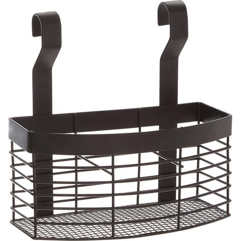 Panier de rangement à suspendre Noire Mate - Panier D'Etagere (1/5)