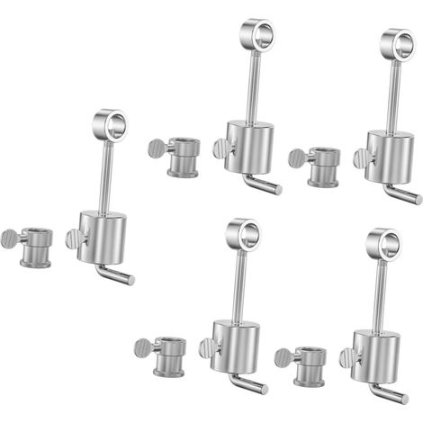 Ensemble de poids pour broche à rôtisserie, en acier inoxydable, pour churrasco et barbecue électrique (1/5)