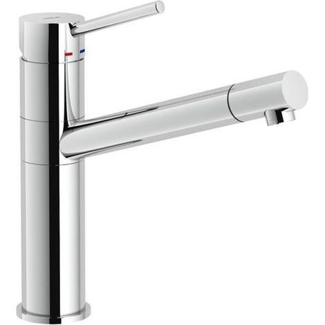 Systemceram Einhebelmischer Snow Edelstahlfinish (1/4)