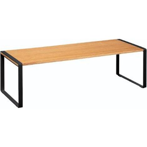 5Five Simply Smart – Étagère à épices 50cm en MDF noir et naturel – Facile d'entretien – Dimensions L. 50 x l. 18 x H. 15 cm – Pour cuisine moderne
